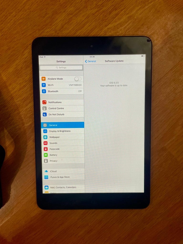 Apple I pad mini Old 