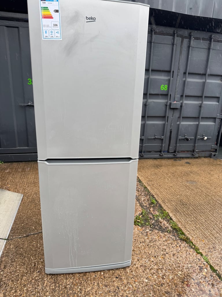 image for Beko Fridge Freezer 190cm Silver 