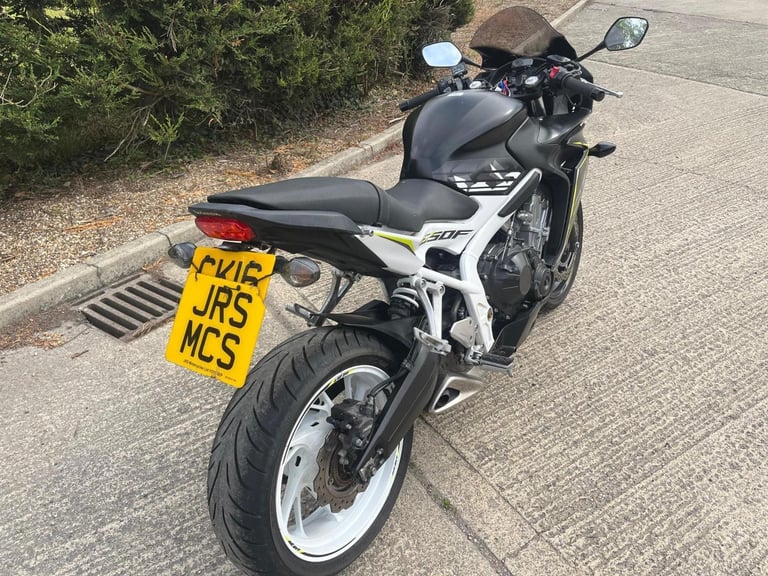 2016 16 HONDA CBR 650 FA-G CBR650F CBR650 ABS BLACK CBR650FA SPORTS TOURER 16k M