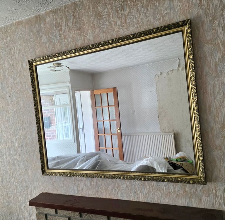 Large Vintage Mirror
