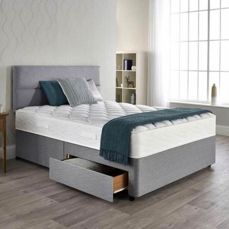 Divan bed with mattress in StokeonTrent, Staffordshire Gumtree
