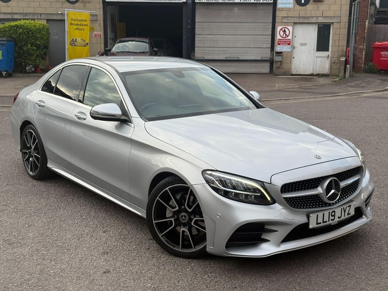 2019 Mercedes-Benz C-Class 1.5 C200 MHEV EQ Boost AMG Line G-Tronic+ Euro 6 (s/s) 4dr SALOON Petr...