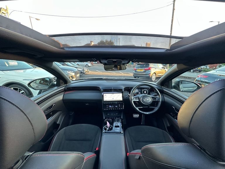 2022 Hyundai TUCSON 1.6 h T-GDi N Line S SUV 5dr Petrol Hybrid Auto Euro 6 (s/s) (230 ps) ESTATE ...