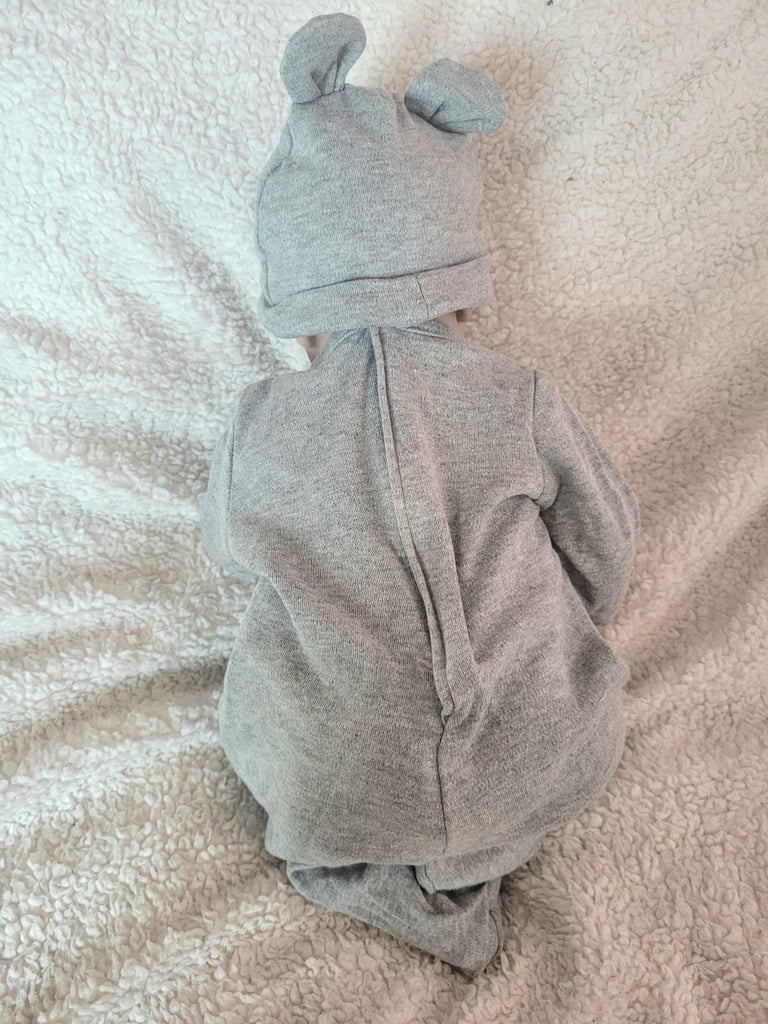 Premature preemie boy lifelike toy full body vinyl doll realistic newborn baby boy male doll