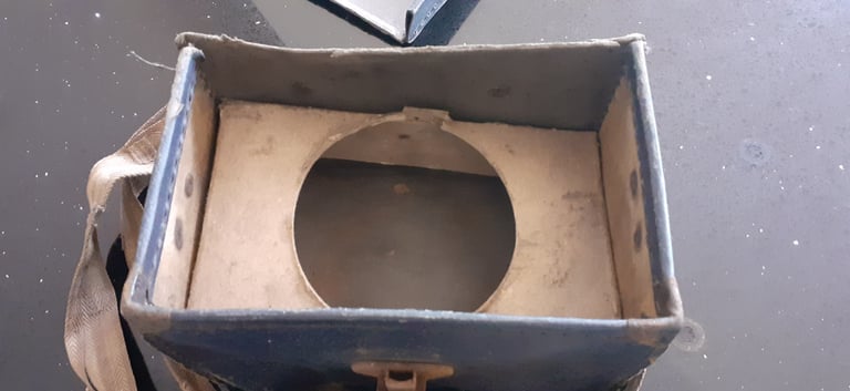 WW2 Gas Mask In Box