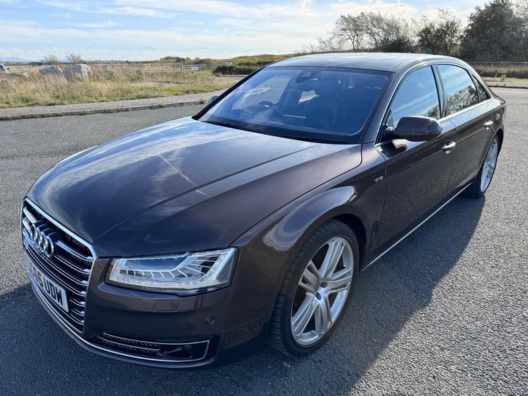 2015 Audi A8 LWB 6.3 W12. Ultimate Luxury Supersaloon. 47k. FSH. 500BHP.