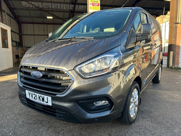 2021 Ford Transit Custom Limited 2.0 EcoBlue 130ps L1 H1 SWB 34,500 miles Grey