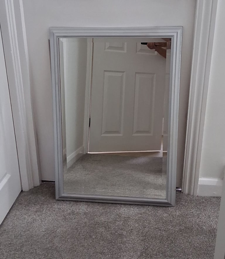 Large Bevel Edge Wall Mirror