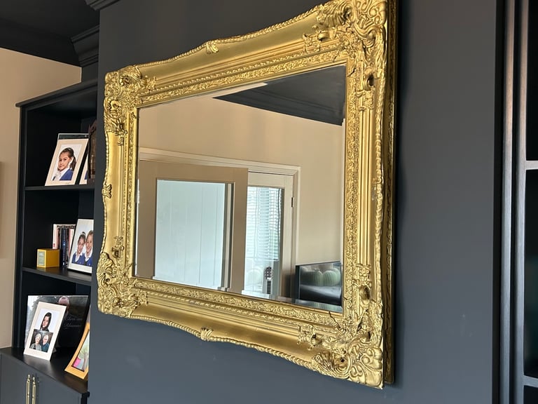 image for Gold Feature mirror