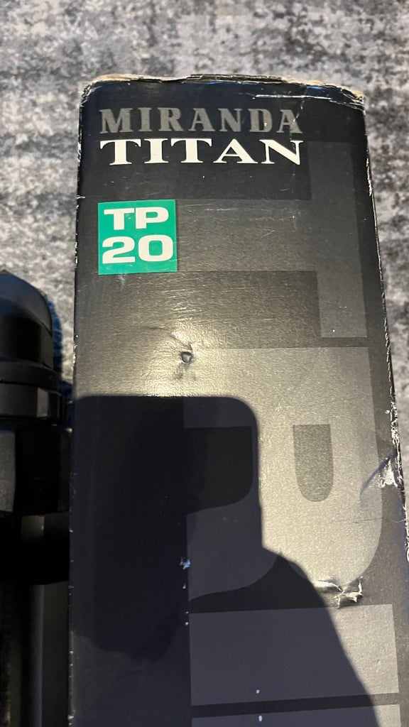 Professional Camera Tripod | Miranda Titan 20 Pan & Tilt Head Tripod