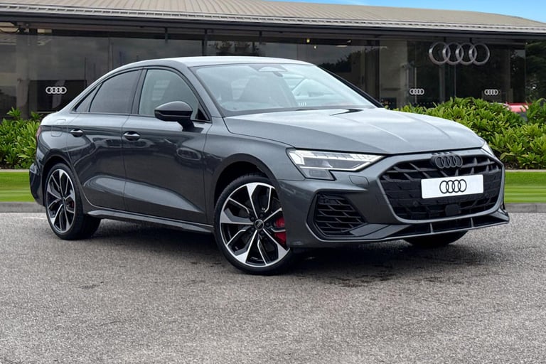 2025 Audi S3 2.0 TFSI Black Edition S Tronic quattro Euro 6 (s/s) 4dr Saloon Automatic