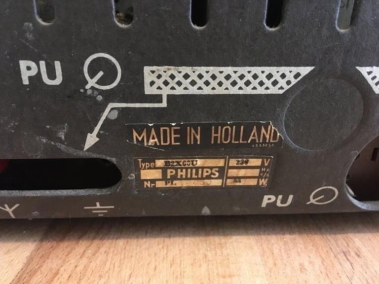 Vintage Philips Valve Radio