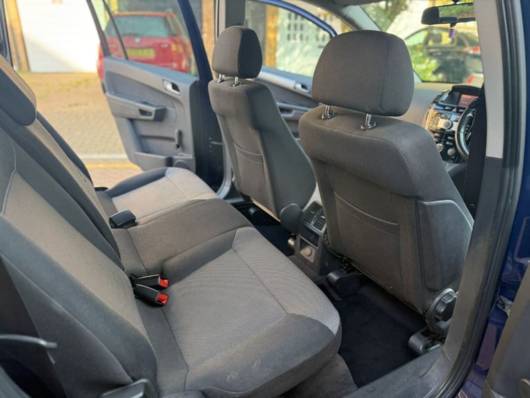 ULEZ FREE, Vauxhall, ZAFIRA, MPV, 2012, Manual, 1598 (cc), 5 doors