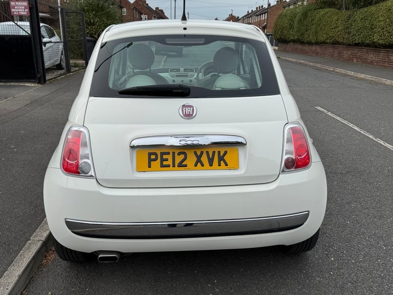 2012 Fiat 500 1.2 Lounge 3dr Dualogic [Start Stop] £20 Road Tax, ULEZ HATCHBACK Petrol Automatic