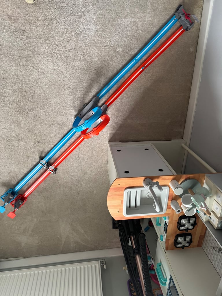 Hot wheel loop set track and shark attack car