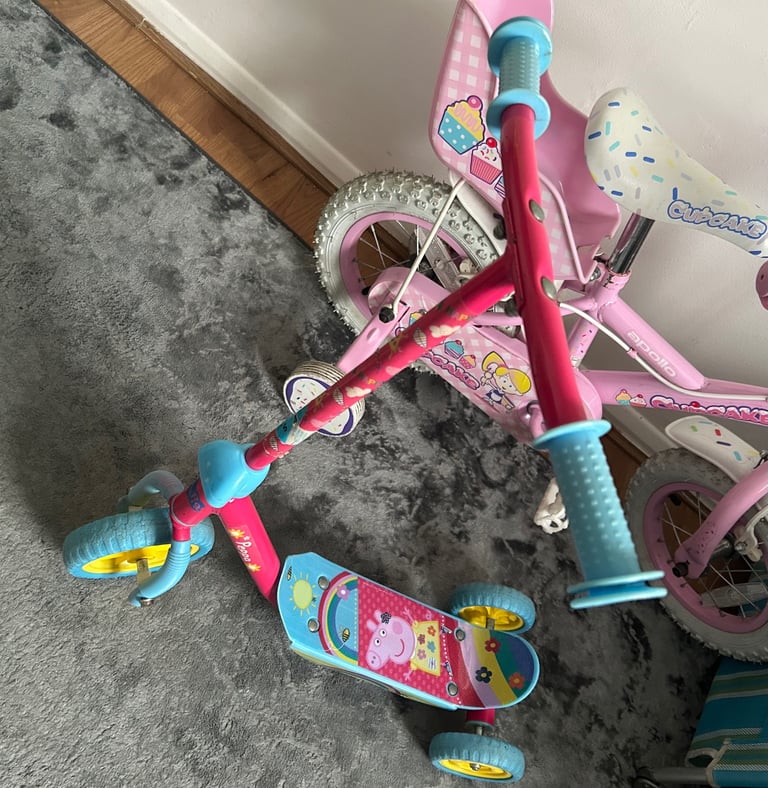 2 Kids bike & scooter