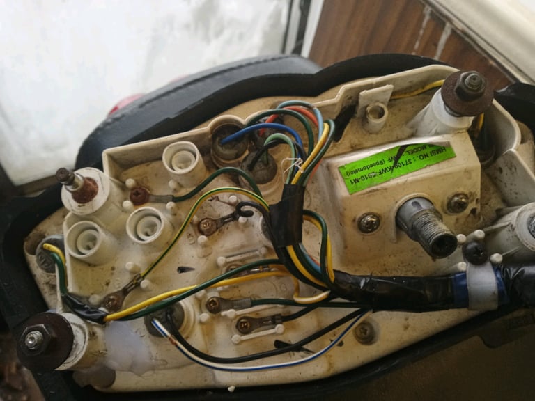 Honda CBF clocks 