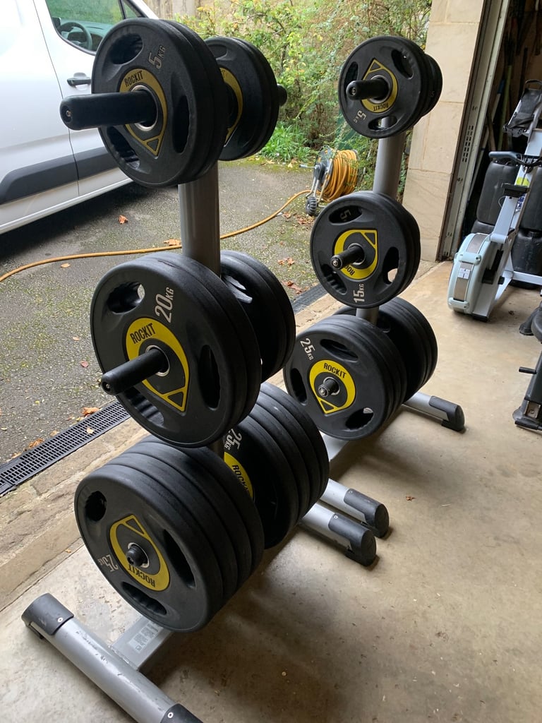 image for Rockit Olympic Plates + Two weight trees 