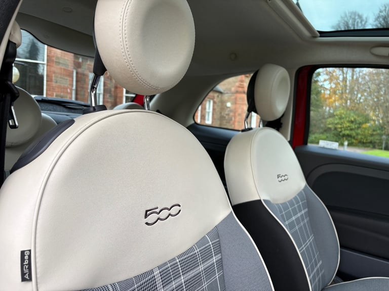 2017 Fiat 500 1.2 Lounge 3dr HATCHBACK Petrol Manual