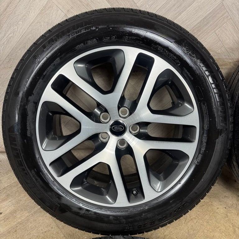 20'' GENUINE LAND ROVER DEFENDER DC 5095 ALLOY WHEELS TYRES ALLOYS