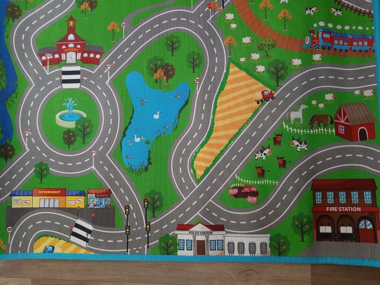 Play road mat 