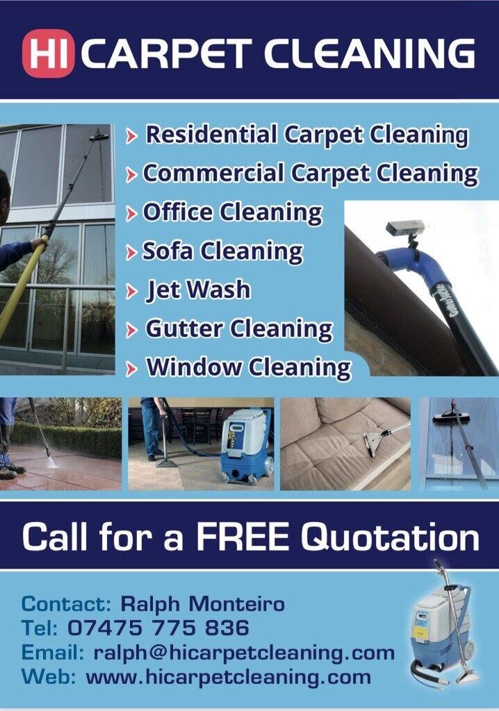 Hi Carpet cleaning/window cleaning/Gutter cleaning/Jethwas Patio cleaning 