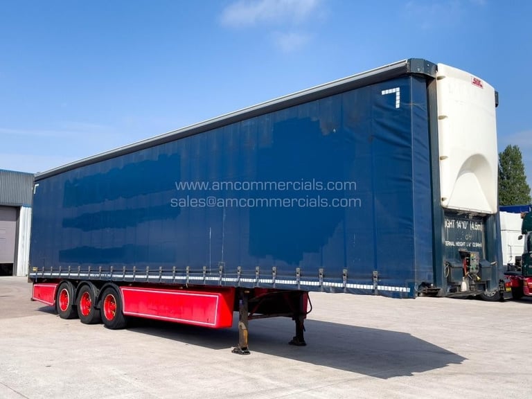 image for SDC 4500MM CURTAIN SIDE TRI AXLE TRAILER