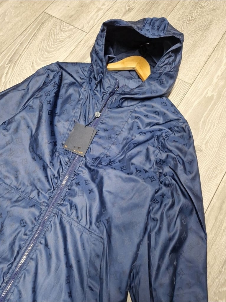 Moncler and Louis Vuitton light windbreaker jackets