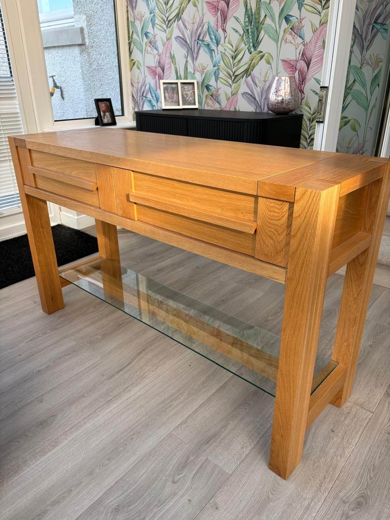 image for M&S Sonoma Oak Console Table