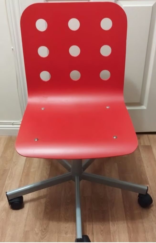 Bright Pink Kids Swivel Office Chair
