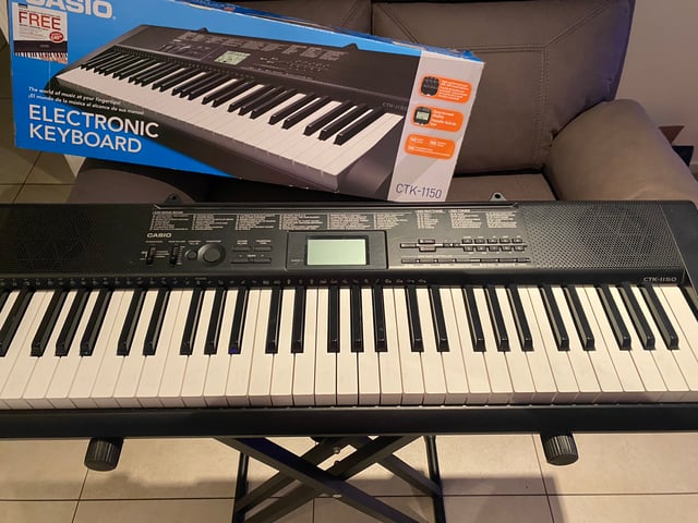 Casio keyboard cheap ctk 1150 price