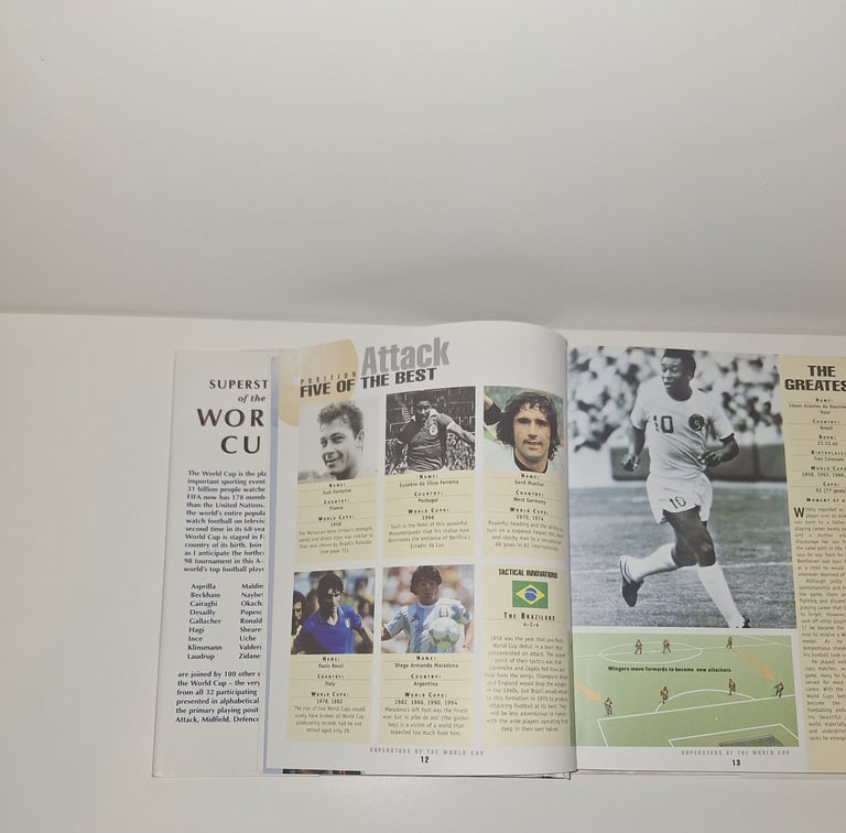 Superstars of the World Cup Book