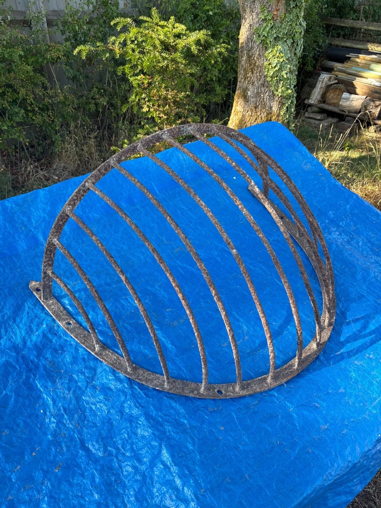 Gorgeous cast iron hay manger