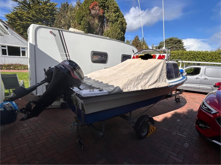 14 foot dejon boat with 25HP mariner 4 Stroke 