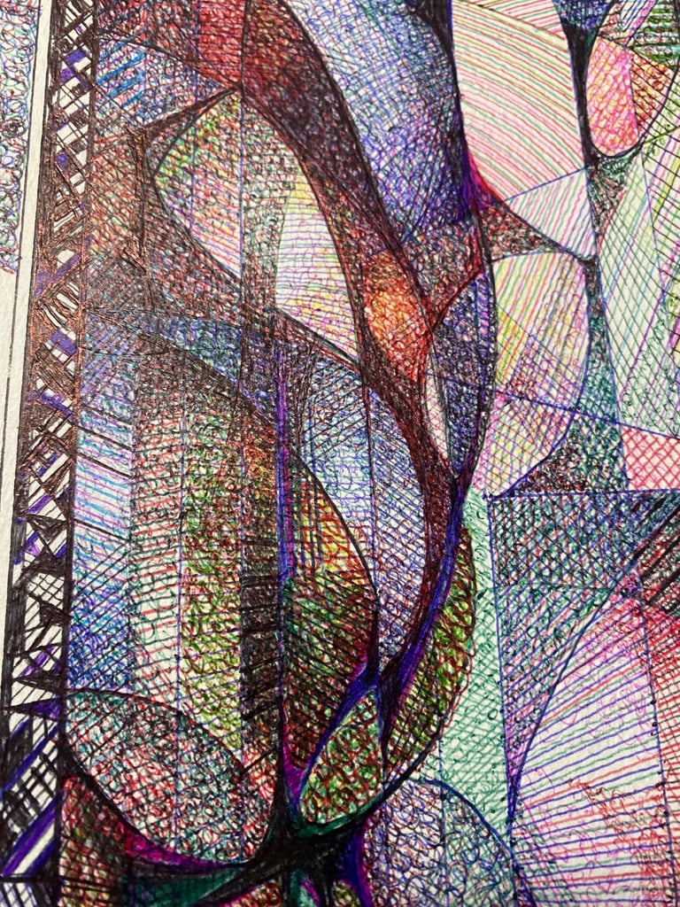 Original art work signed by French artists 