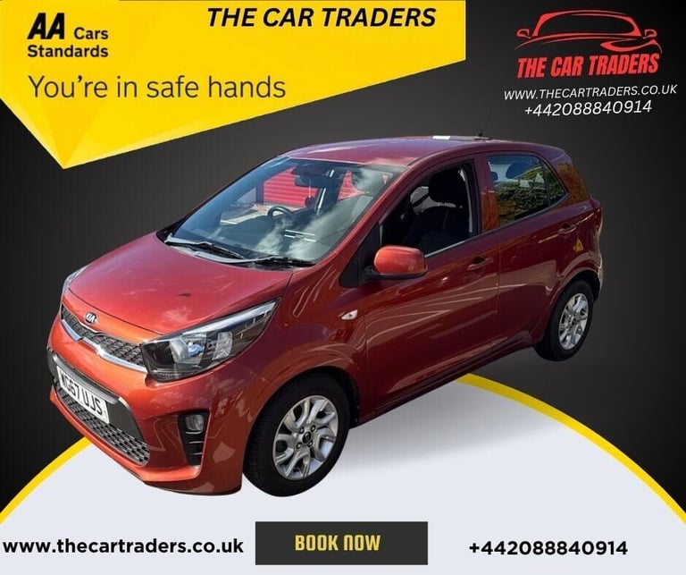 2017 Kia Picanto 1.25 2 5dr Auto HATCHBACK PETROL Automatic