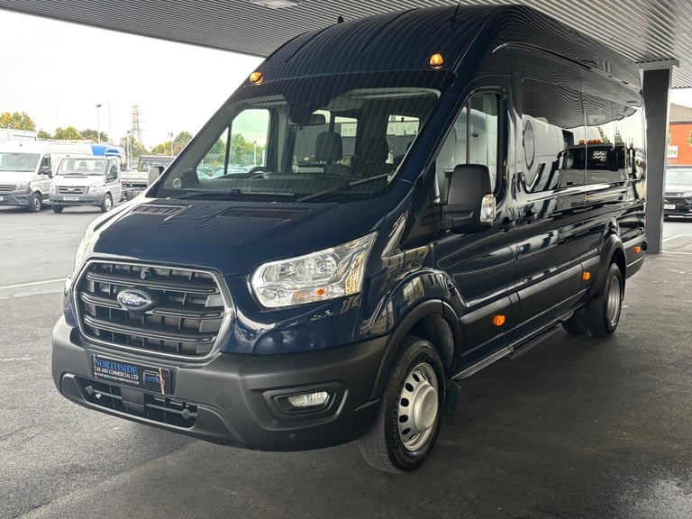  Ford Transit 2.0 460 EcoBlue Trend RWD L4 H3 Euro 6 (s/s) 5dr (17 Seat, DRW) Diesel Manual