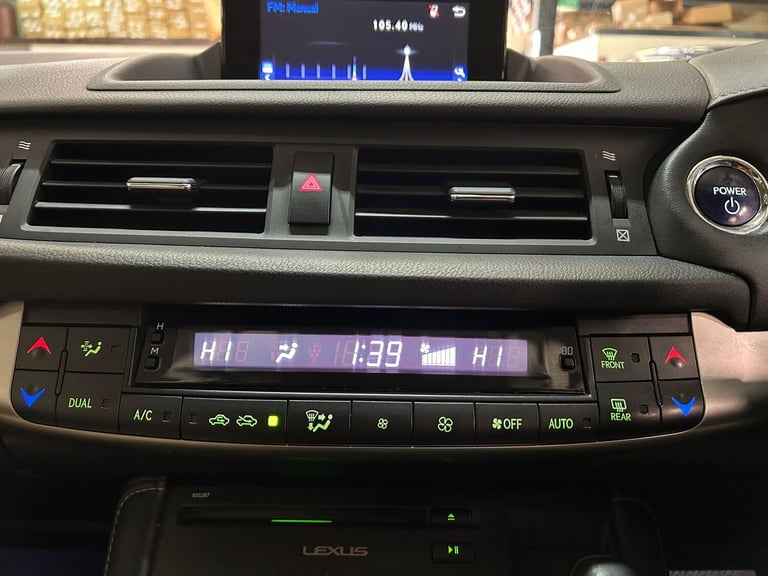 2015 Lexus CT 1.8 200h Advance CVT Euro 6 (s/s) 5dr HATCHBACK Petrol/Electric Hybrid Automatic