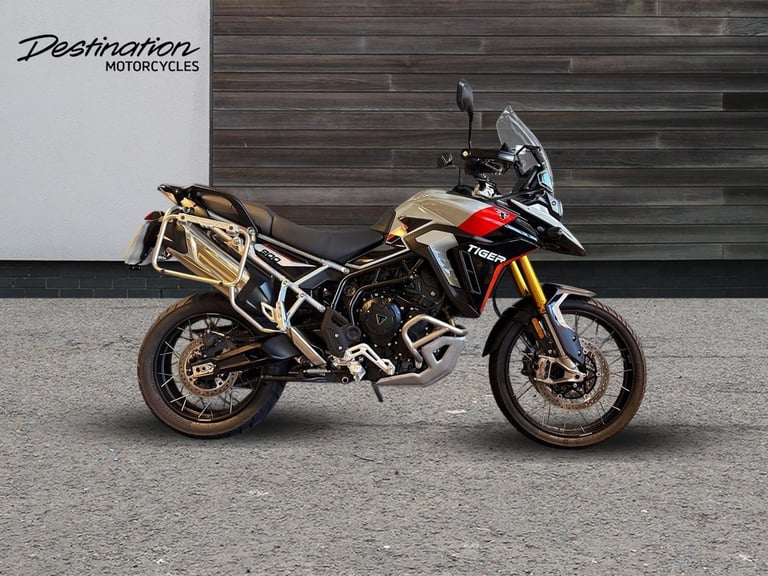 image for 2025 Triumph Tiger 900 RALLY PRO PREMIUM TWIN COLOUR Petrol grey 6 Speed