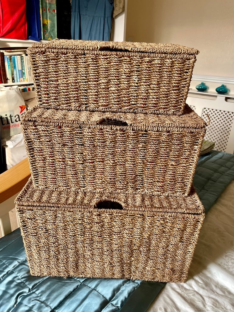 Seagrass baskets 