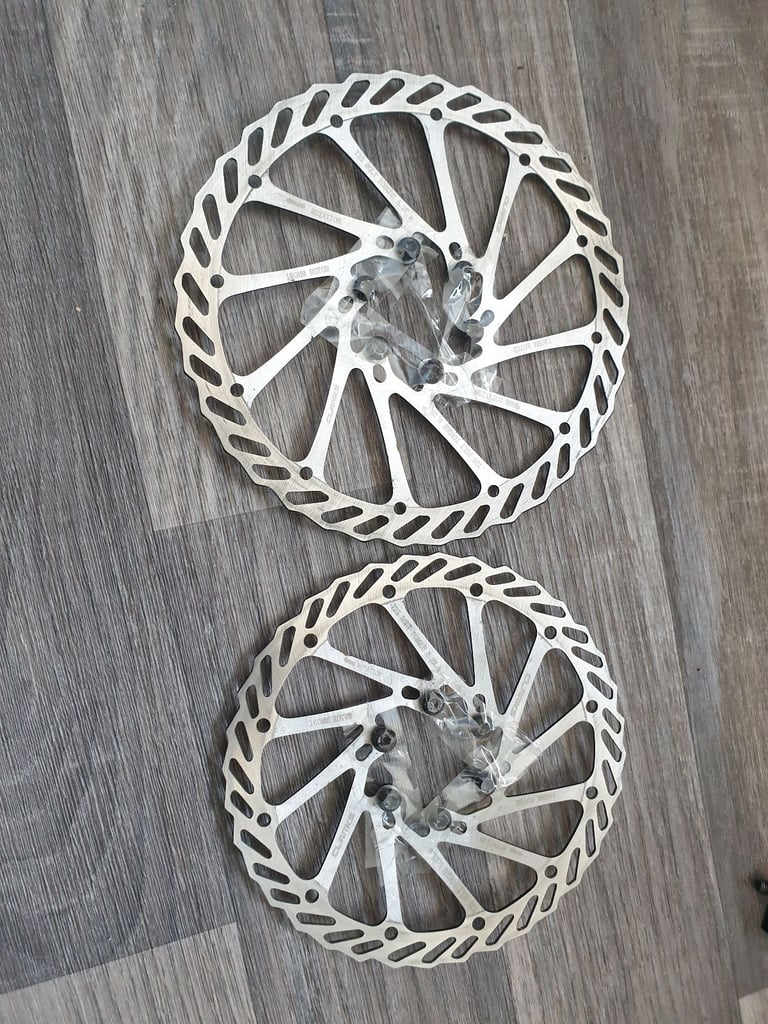 Disc brake rotors set front & rear + fittings 