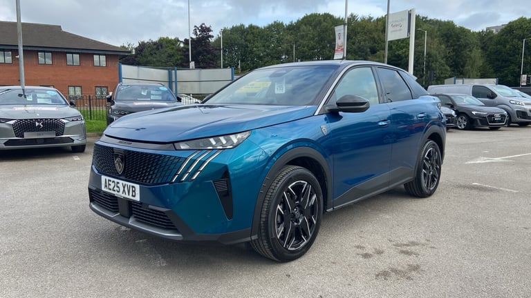 2025 Peugeot 3008 1.2 HYBRID GT SUV 5dr Petrol Hybrid e-DSC6 Euro 6 (s/s) (136 ps) SUV Hybrid Aut...