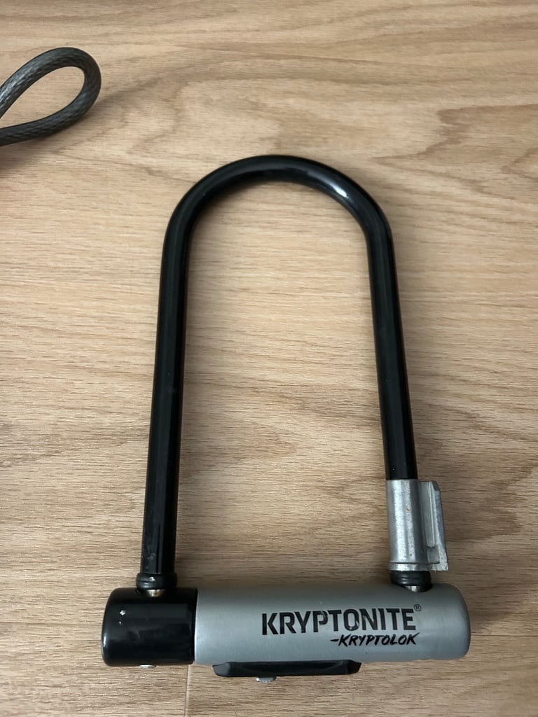 Kryptonite Bike Lock + Cable 