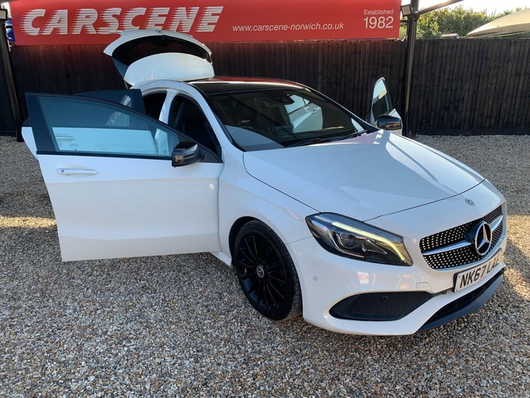 2017 Mercedes-Benz A-Class 2.1 A200d AMG Line (Premium Plus) Euro 6 (s/s) 5dr HATCHBACK Diesel Ma...