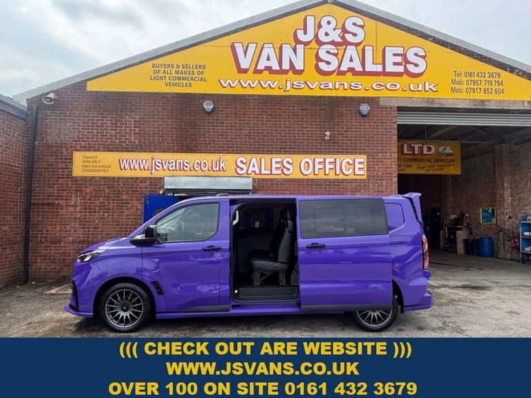 2024 74 FORD TRANSIT CUSTOM 2.0 320 ECOBLUE MS-RT CREW VAN DOUBLE CAB 5DR DIESEL