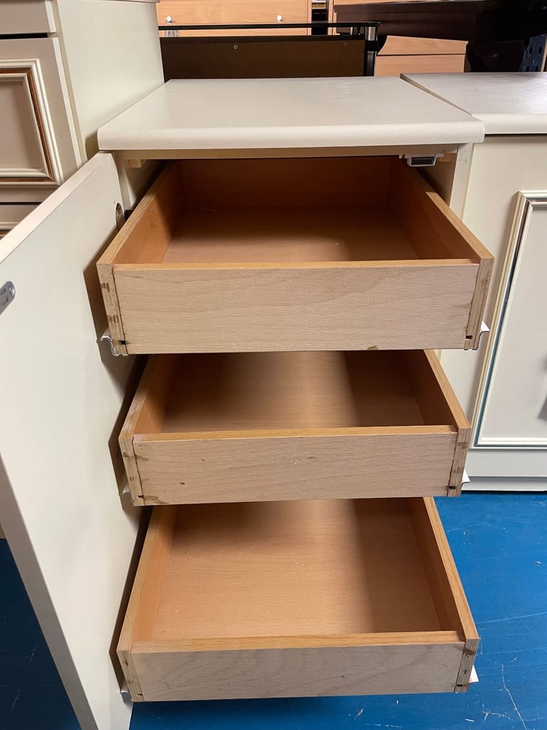 Cream Bedside Cabinet (2 available) TCL Reuse 99946, 99947