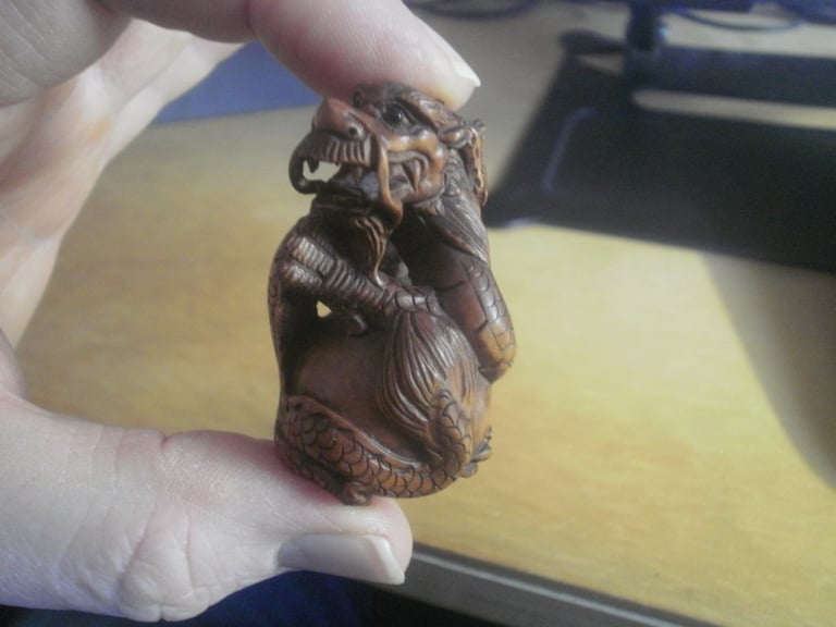 Netsuke gifts hand carved wooden collectable ornament over 270 to choose from