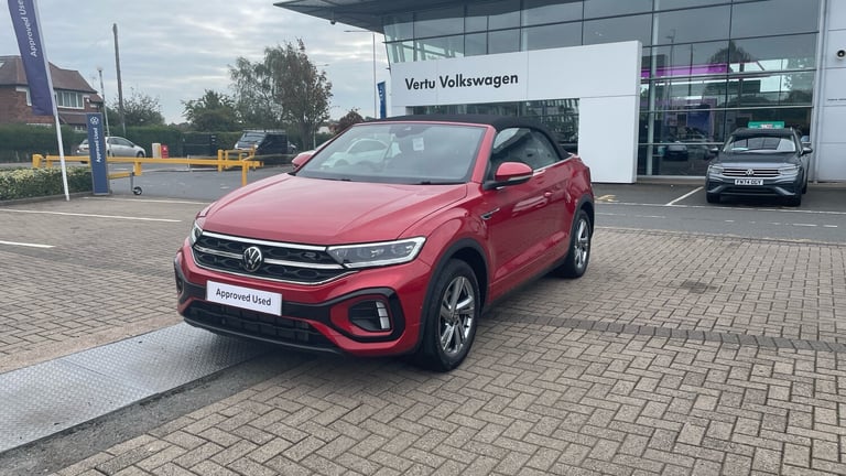 2023 Volkswagen T-Roc 1.5 TSI R-Line 2dr DSG Petrol Cabriolet Cabriolet Petrol Automatic