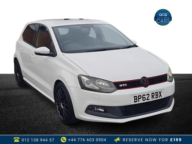 image for 2012 62 VOLKSWAGEN POLO GTI TSI DSG 1.4 5DR