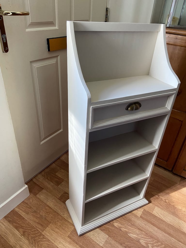 Solid pine slim  bookcase